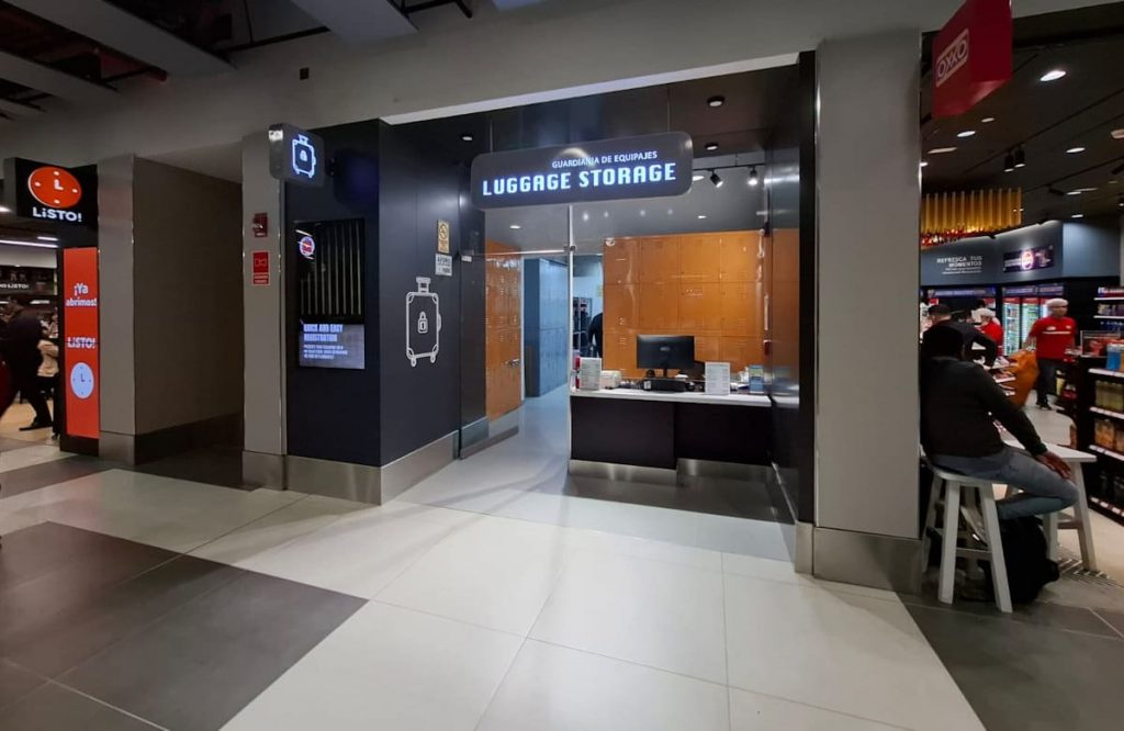 The luggage storage service has moved to the terminal at Jorge Chavez International Terminal - Level 1