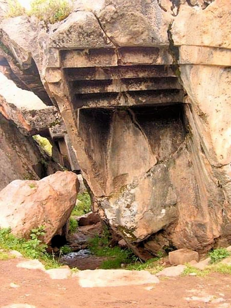 Chincana Chica Stone Serpant Head