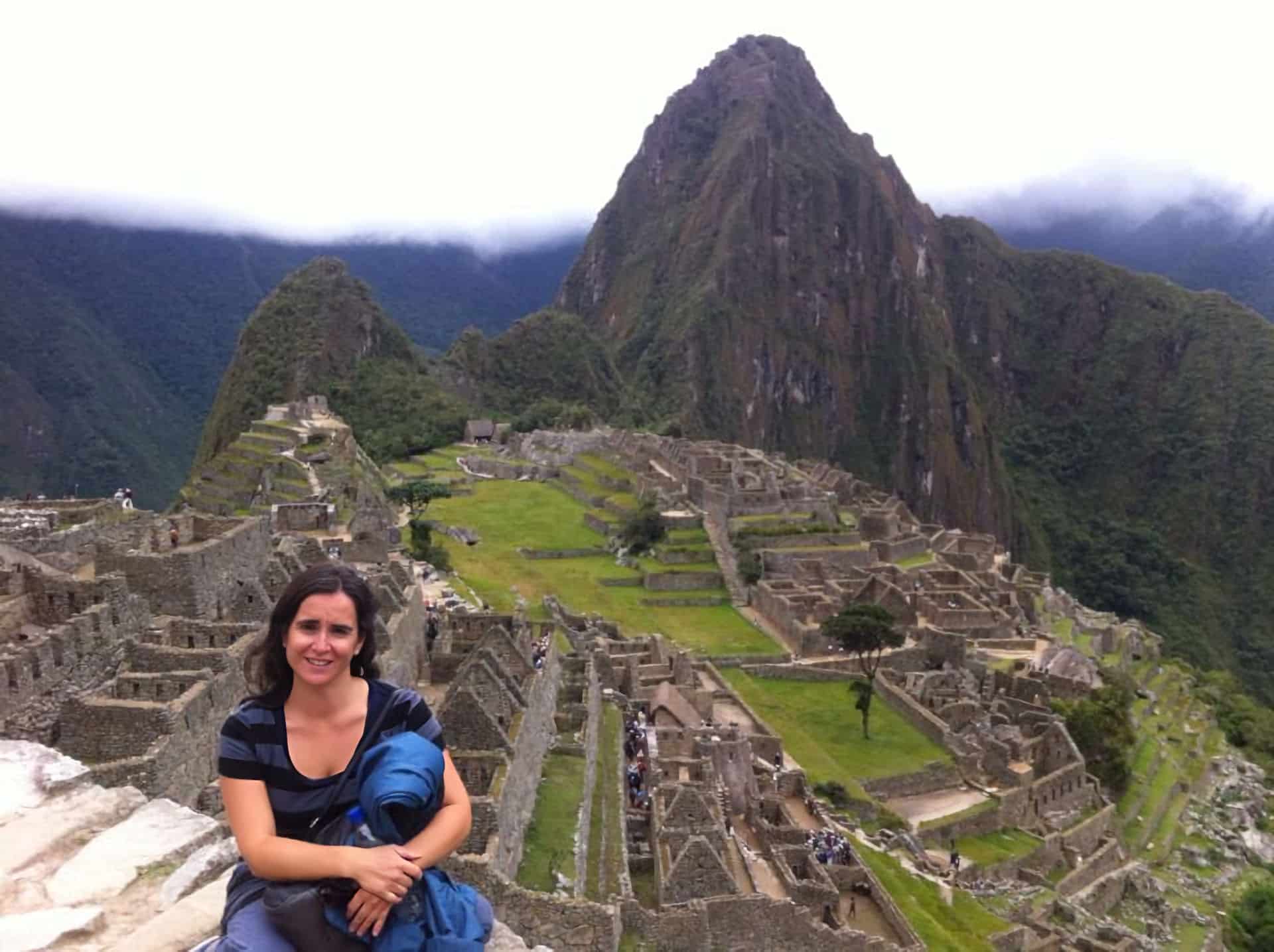 fertur-client-solo-traveler-at-machu-picchu | Peru Travel Blog solo female travel to Peru