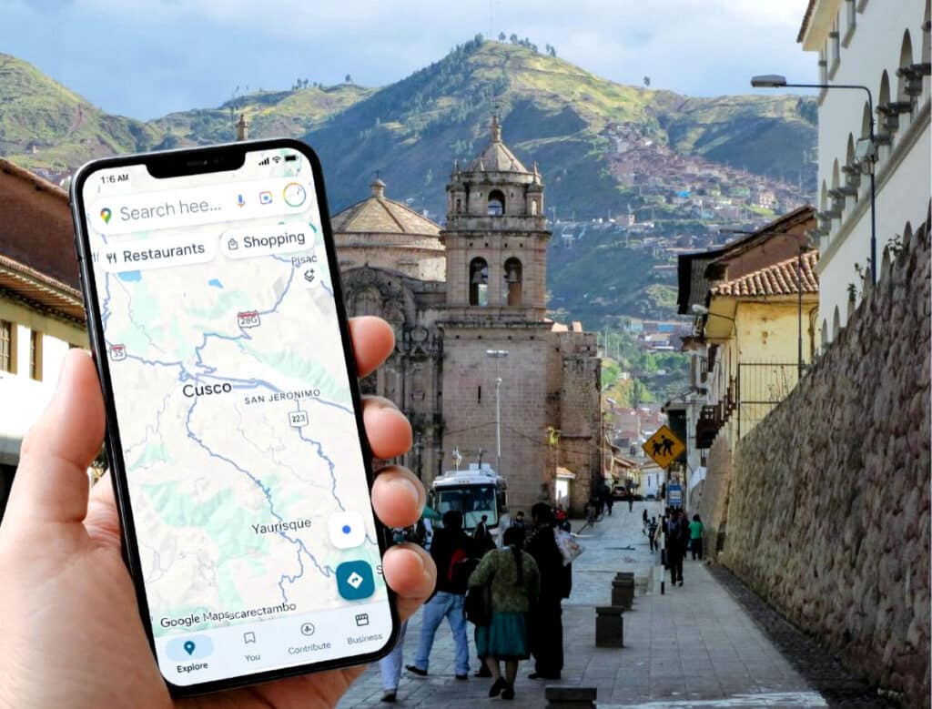 Google Maps App | Peru Travel Blog