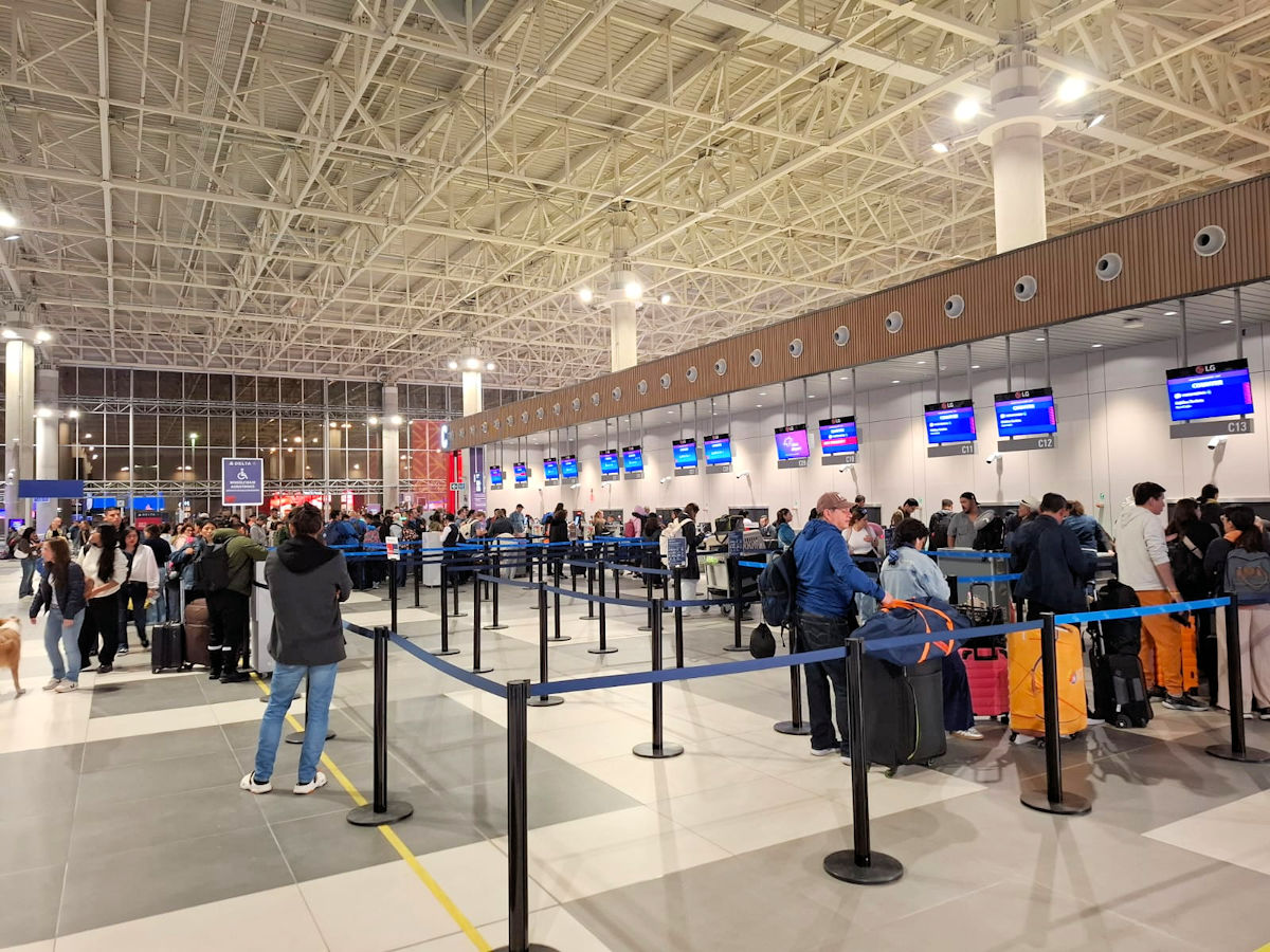 Jorge Chavez International Airport, Lima, check-in area | Peru Travel Blog Check-in area at the new Jorge Chávez International Airport in Lima — know your rights before you reach the counter.