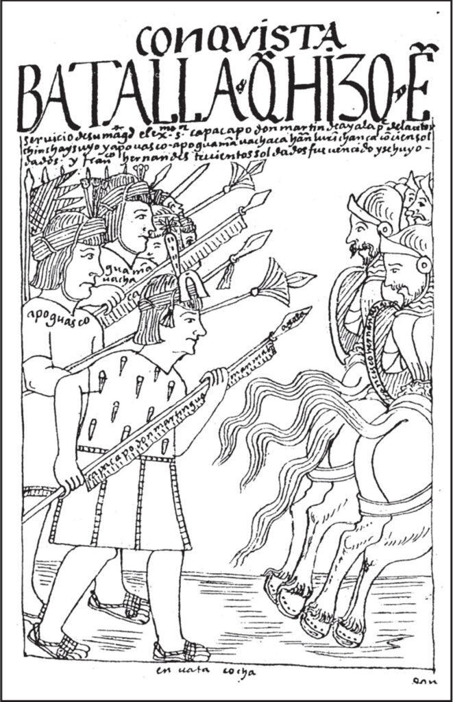 Inca Warriors Repel the Spanish at Ollantaytambo (Guaman Poma c. 1600) | Peru Travel Blog A c.1615 ink drawing by indigenous chronicler Felipe Guaman Poma de Ayala depicting Inca warriors defeating Spanish forces, from his Nueva corónica y buen gobierno.
