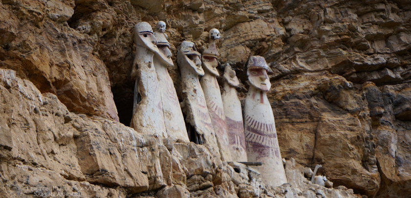 The Sarcophagi of Karajia near Chachapoya