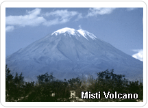 The Misti Volcano, Arequipa.