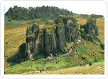 Archaeological site of Cumbemayo - Cajamarca, Peru