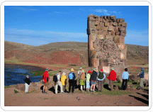 Turismo cultural en Perú en un recorrido de 14 días donde visitaremos entre otros lugares, Sillustani en Puno.