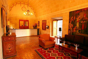 Recepción del Casa Andina Private Collection Arequipa