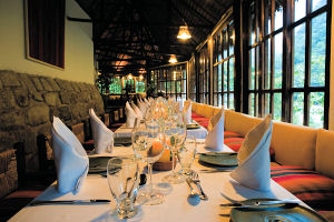 Inkaterra Machu Picchu dining