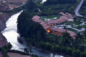 Urubamba River at Sacred Valley of the Incas