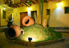 apu huascaran hostal sculpture garden