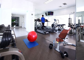 Gimnasio del Casa Andina Select Hotel en Miraflores