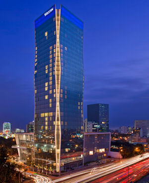 Westin Lima exterior - La torre más alta de Lima