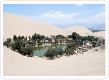 Huacachina Lagoon: Ica tours by Fertur Peru Travel