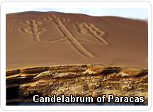 Contact your Fertur Peru Travel, your Peru tour operator to see Paracas Cadelabrum, etched into the Pacific Ocean cliffside, a testiment to Peru´s ancient culture. 