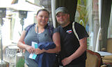 rick and jennifer in cusco on their honeymoon