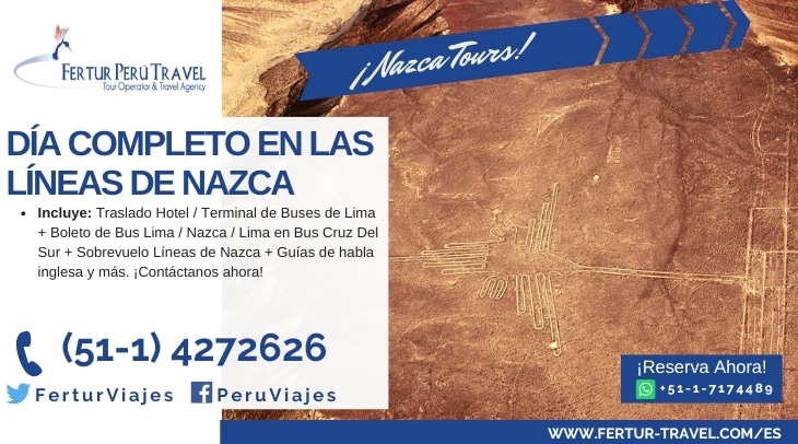 Tour de Día Completo a las Líneas de Nazca