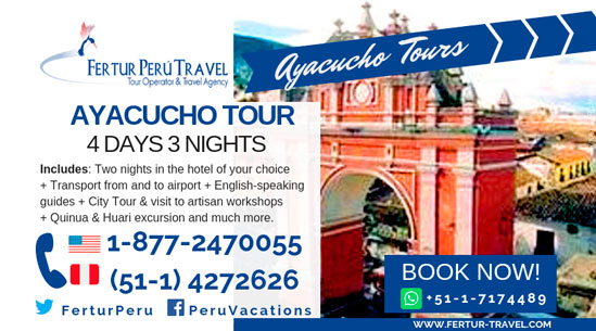 Ayacucho 4 Days 3 Nights by Fertur Peru Travel