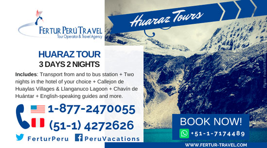3 Days in Huaraz by Fertur Peru Travel
