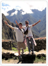 Glorious morning in Machu Picchu