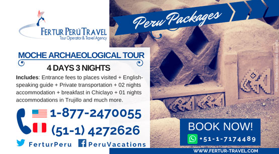Moche Archaeological Tour: 4 Days 3 Nights Tour in Chiclayo and Trujillo