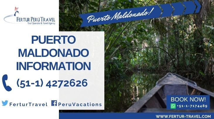 Puerto Maldonado Information by Fertur Peru Travel