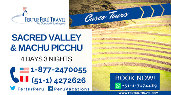 Sacred Valley and Machu Picchu tour from cusco 4 days