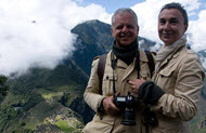Andrea and Antonella got great photos of Machu Picchu