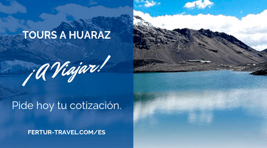 tours a huaraz con Fertur Perú Travel- Imagen Laguna Llanganuco, vía Pixabay.