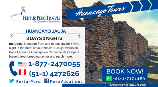 Huancayo 3 Days 2 Nights by Fertur Peru Travel