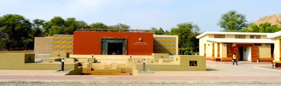 Site Museum Huaca Rajada - Chiclayo, Peru.