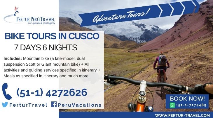 Cusco Bike Tour by Fertur Peru Travel