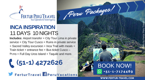 11 Days in Peru - Inca Inspiration Travel Package By Fertur Peru Travel