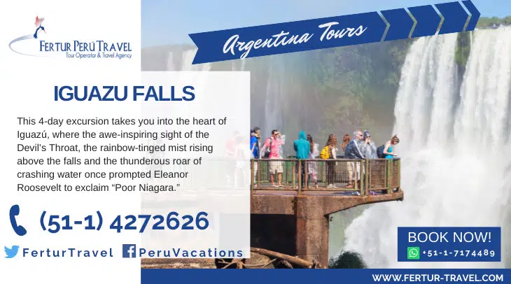 Iguazu Falls in 4 days - Visitor platform from the Argentina