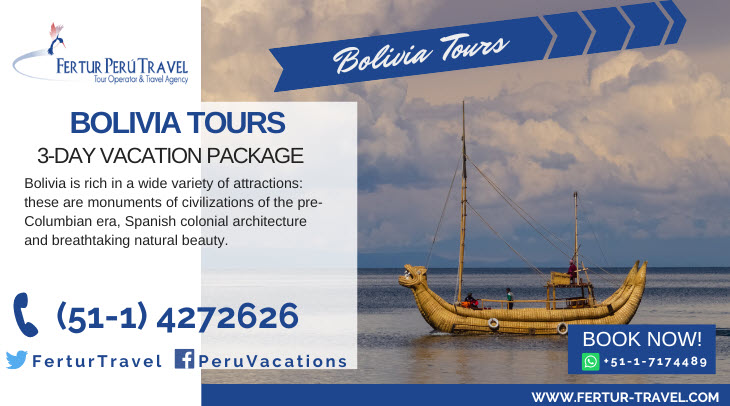 Bolivia three-day vacation package with Fertur Peru Travel