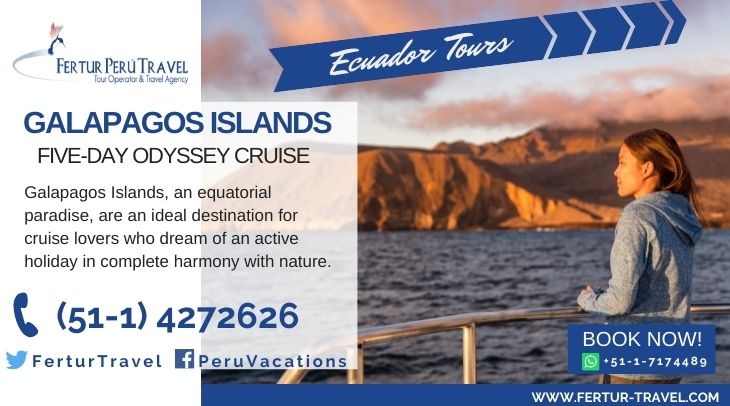 5-day Galapagos Islands cruises with Fertur Peru Travel