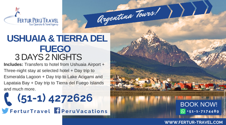 Sign up for Ushuaia on Beagle Bay in the southern-most city of the world