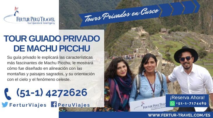 Tour privado de día completo por Machu Picchu