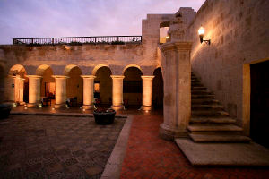 casa andina private collection arequipa courtyard