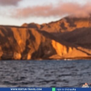 Galapagos Cruise 5 Days 4 Nights Ecuador: Island-hopping adventure to see unique wildlife, volcanic landscapes, marine life | Expert guides, snorkeling, hiking | UNESCO World Heritage archipelago tour.