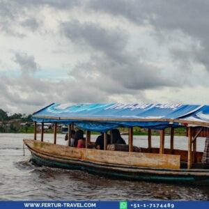 Explorama Lodge 3 days photo of boat on amazon river