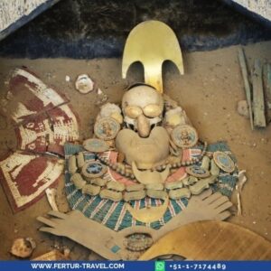 Tomb of the Lord of Sipan and the Site Museum Huaca Rajada, Chiclayo Peru