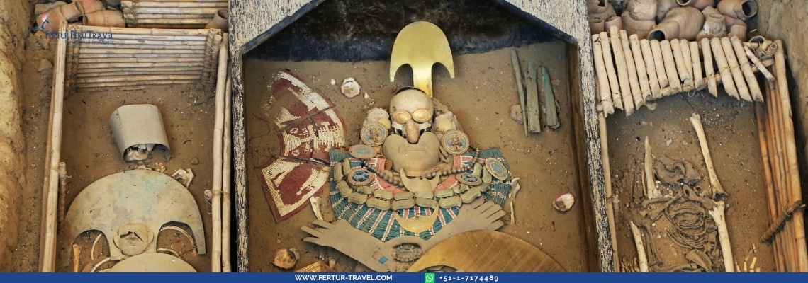 Tomb of the Lord of Sipan and the Site Museum Huaca Rajada, Chiclayo Peru