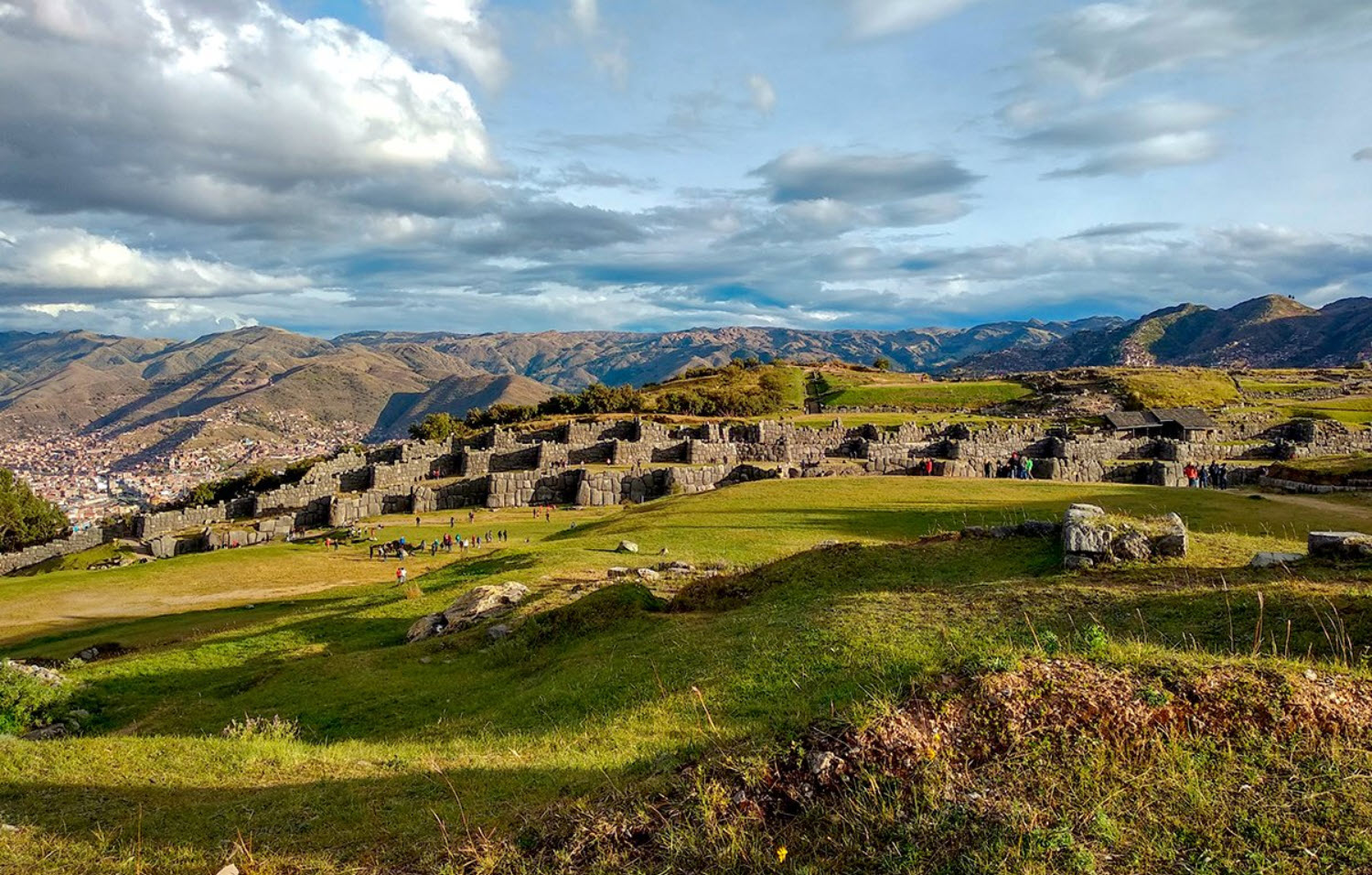 The Inca Temple Fortress of Saqsaywaman