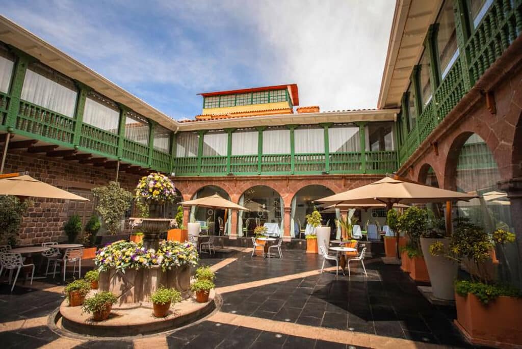 Aranwa Cusco Boutique Hotel Courtyard