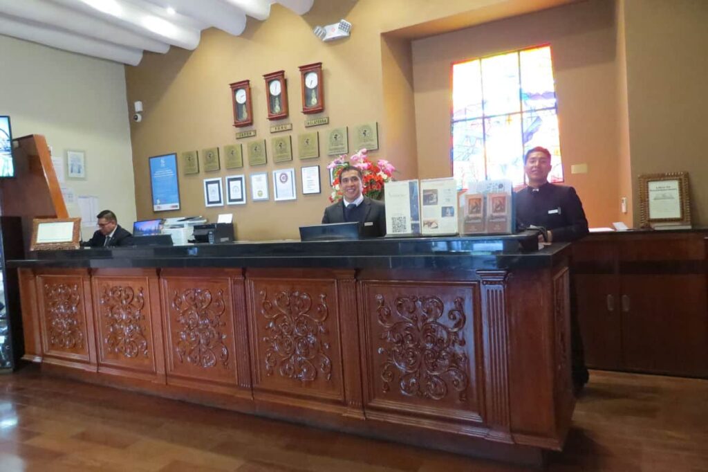 Aranwa Cusco Boutique Hotel Reception
