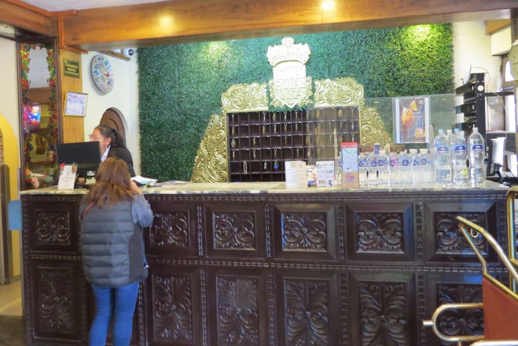 Hotel Royal Inka II Reception
