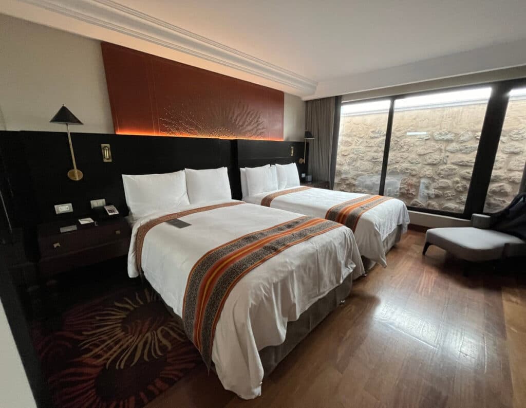 JW Marriott Cusco Inca Wall Room