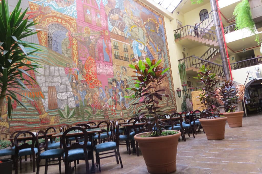 Royal Inka II Cusco Restaurant Mosaic