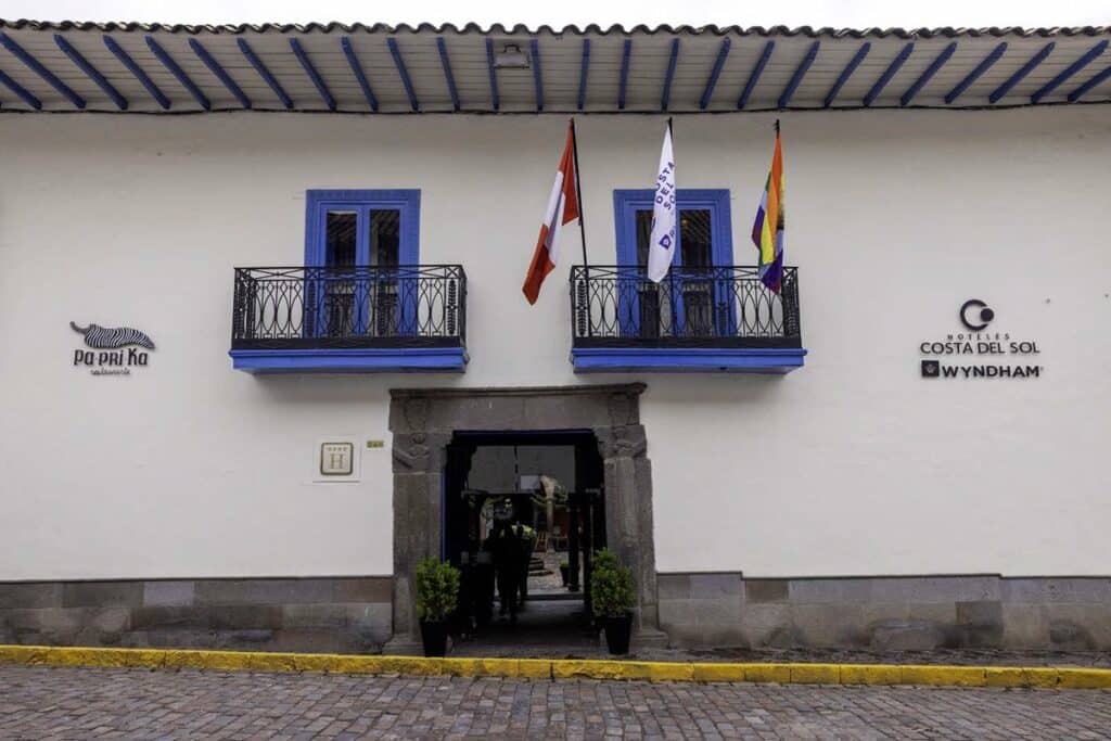 Wyndham Costa del Sol Cusco Entrance
