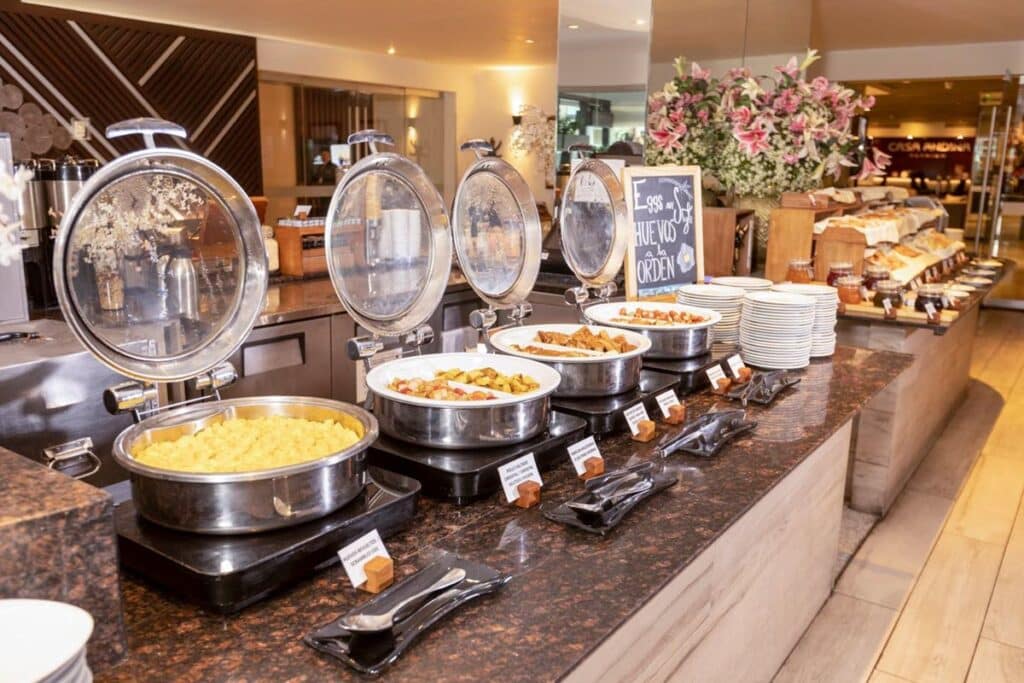 casa andina private collection miraflores hotel lima buffet